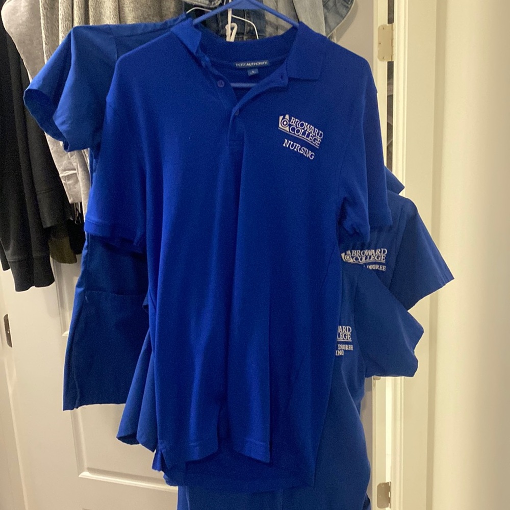 Broward college nursing program polo shirt